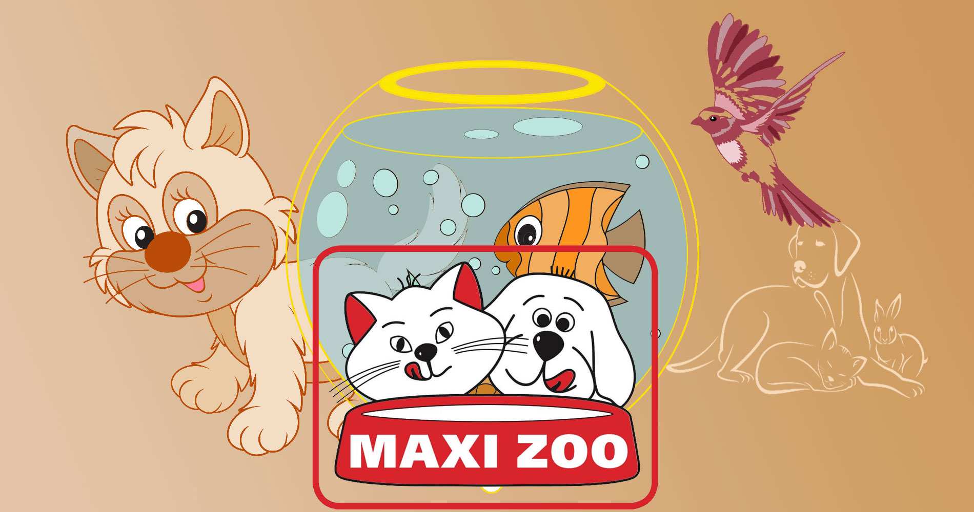 voir les animaleries Maxi Zoo