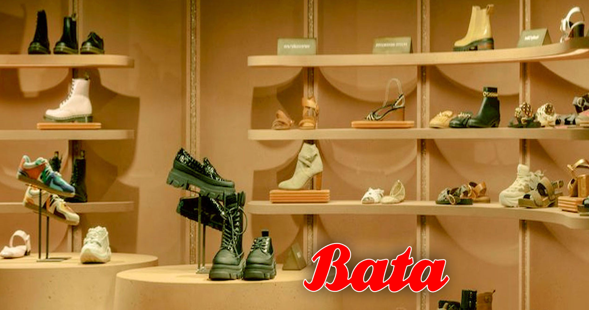 Les magasins de chaussures Bata